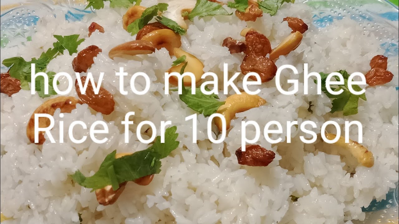 Cooking 1Kg of Ghee Rice in malayalam/Ghee Rice For 10 person/Ghee Rice