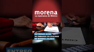 ? Embargo en Morena Jalisco: denuncian bloqueo a autoridades laborales