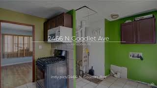 2466 N Goodlet Ave, Indianapolis, IN