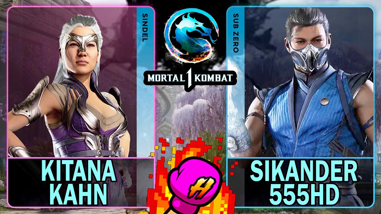 MK1 Китана Кан (SINDEL) VS Sikander555HD (SUB-ZERO)🥊Mortal Kombat 1🥊4K 60ᶠᵖˢ
