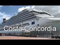 How was life on the Costa Concordia before its sinking