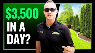 Meet the Landscaper Who Makes $3,500 a Day! Watch to See How