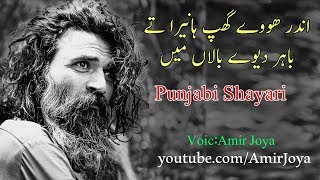 Punjabi Poetry || Andar hoye ghup Haneera || Best Punjabi shayari