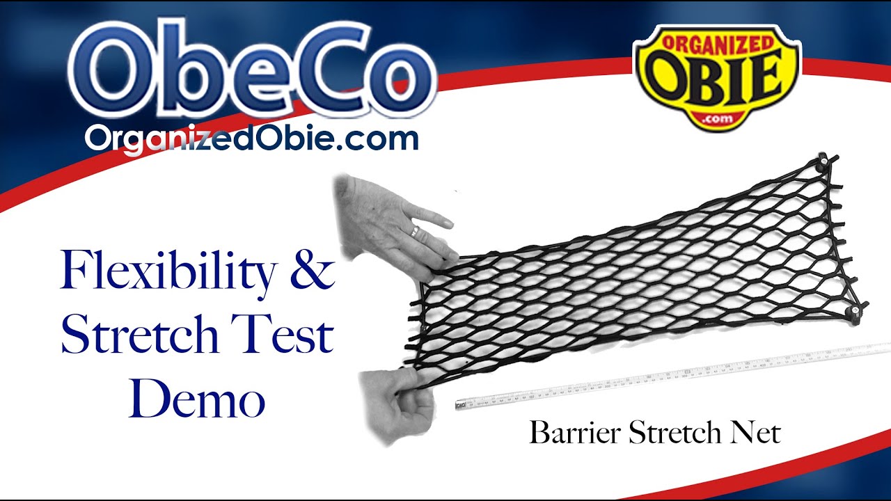 Organized Obie 20 • Ready Mount Barrier Stretch Nets Organized Obie