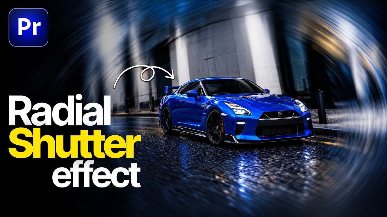 How to Make the Rapid radial Shutter Effect in Premiere Pro