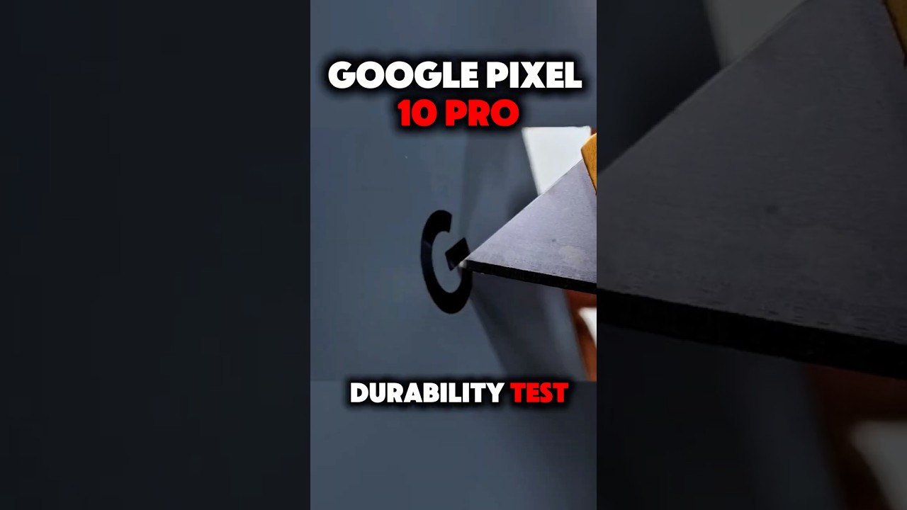 pixel 10 pro durability test!