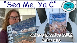 Mixed Media Canvas for #MakersCreativecollab August:#SeaMeYaC by devonrex4art 507 views 8 months ago 8 minutes, 7 seconds