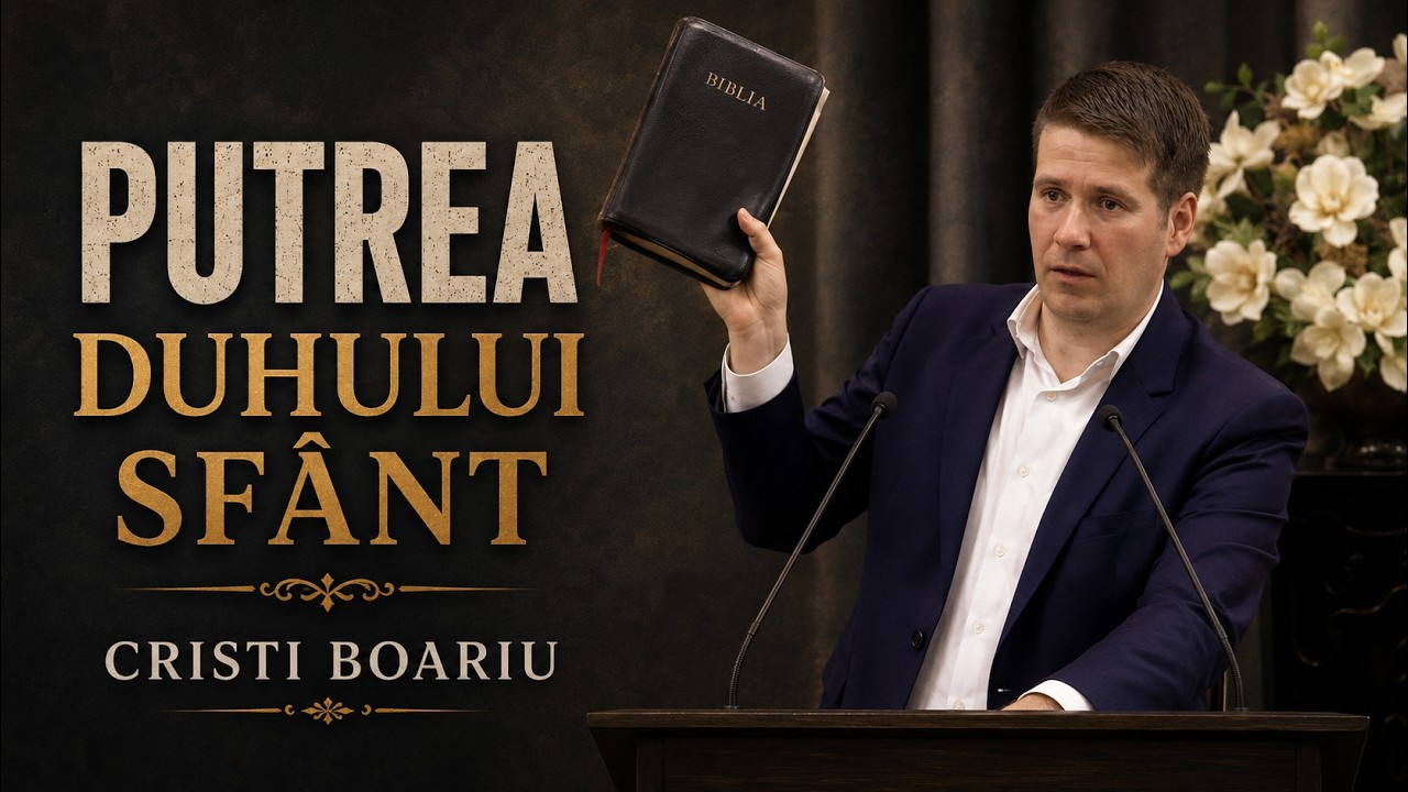 Cristi Boariu - Puterea Duhului Sfânt - predici pentru suflet