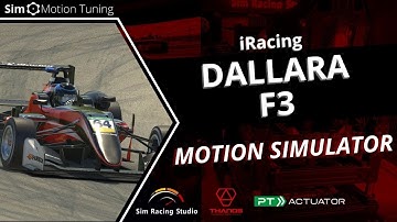 iRacing: Dallara F3 / Sim Racing Studio / PT Actuator 6DOF Motion Simulator
