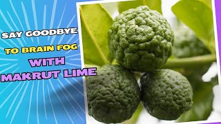 Say Goodbye to Brain Fog with Makrut Lime