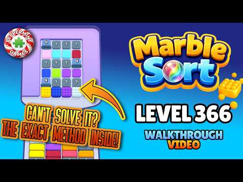 Marble Sort - Level 366 Walkthrough Solution