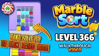 Marble Sort - Level 366 Walkthrough Solution