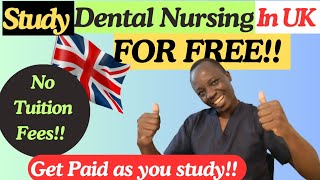 A FREE Dental Nursing Course in the UK 🇬🇧| Fully Paid dental nursing training!| Earn as you learn!