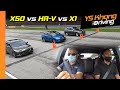 Proton X50 vs HR-V vs BMW X1 Drag Race | YS Khong Driving