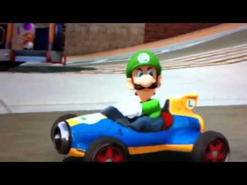 mario kart - luigi they see me rollin