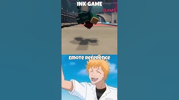 INK Game Emote vs Meme Reference Comparison  #roblox #inkgame #shorts