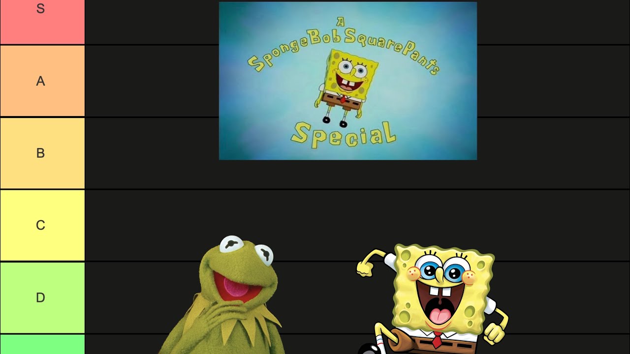📋 SpongeBob Specials Tier List 📋 YouTube