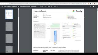 Iready Downloading A Student Report