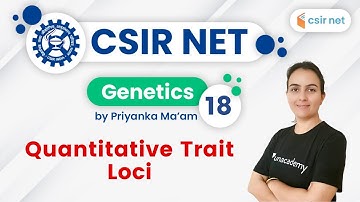 03:00 PM - CSIR UGC NET 2020 | Genetics by Priyanka Ma
