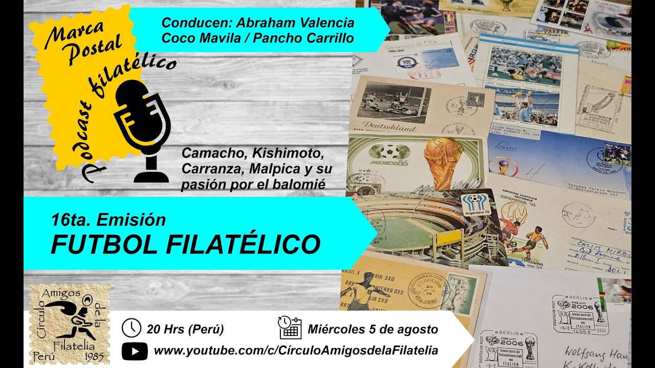 #016 - Fútbol Filatélico