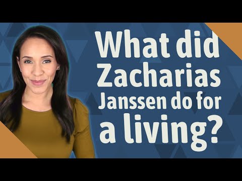 What did Zacharias Janssen do for a living?