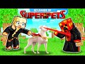 Saving the SUPER PETS in Minecraft