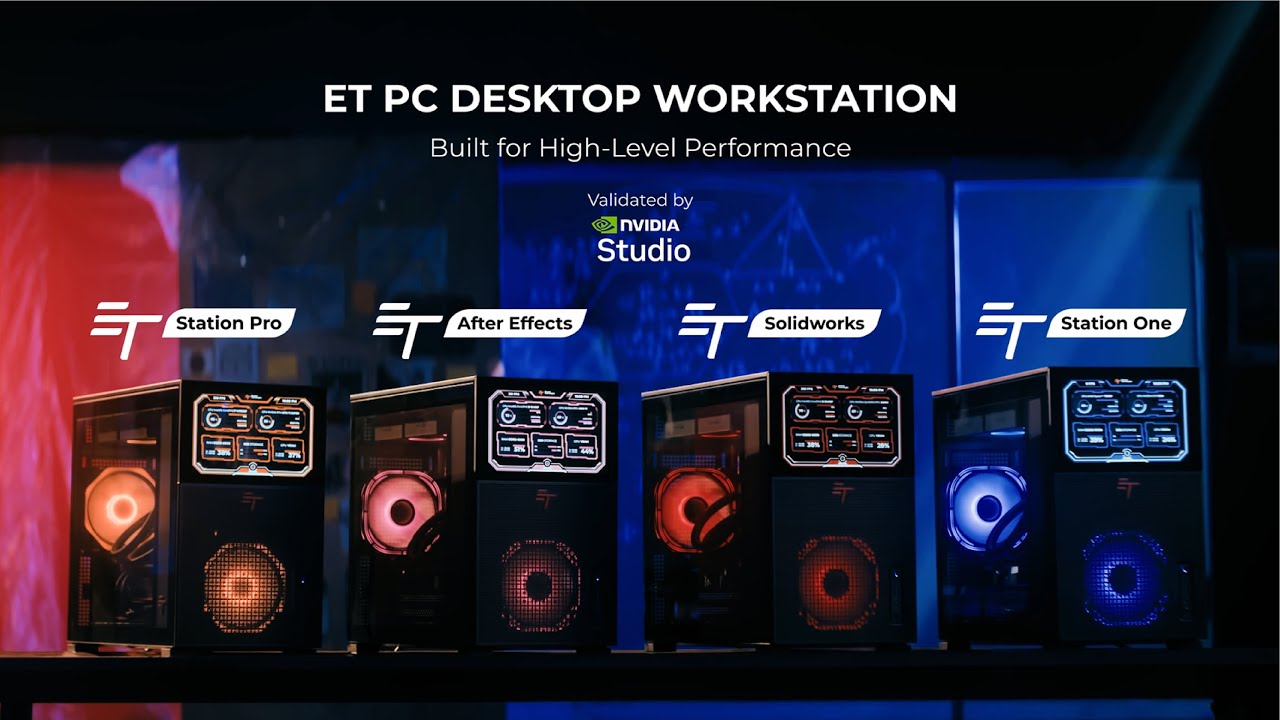 All-New ET PC Desktop Workstation: High Performance PC for Architects, Editors, Engineers & Officers