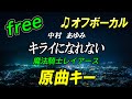 【フリー】キライになれない/中村 あゆみ オフボーカル 原曲キー フル歌詞付き カラオケ 魔法騎士レイアース