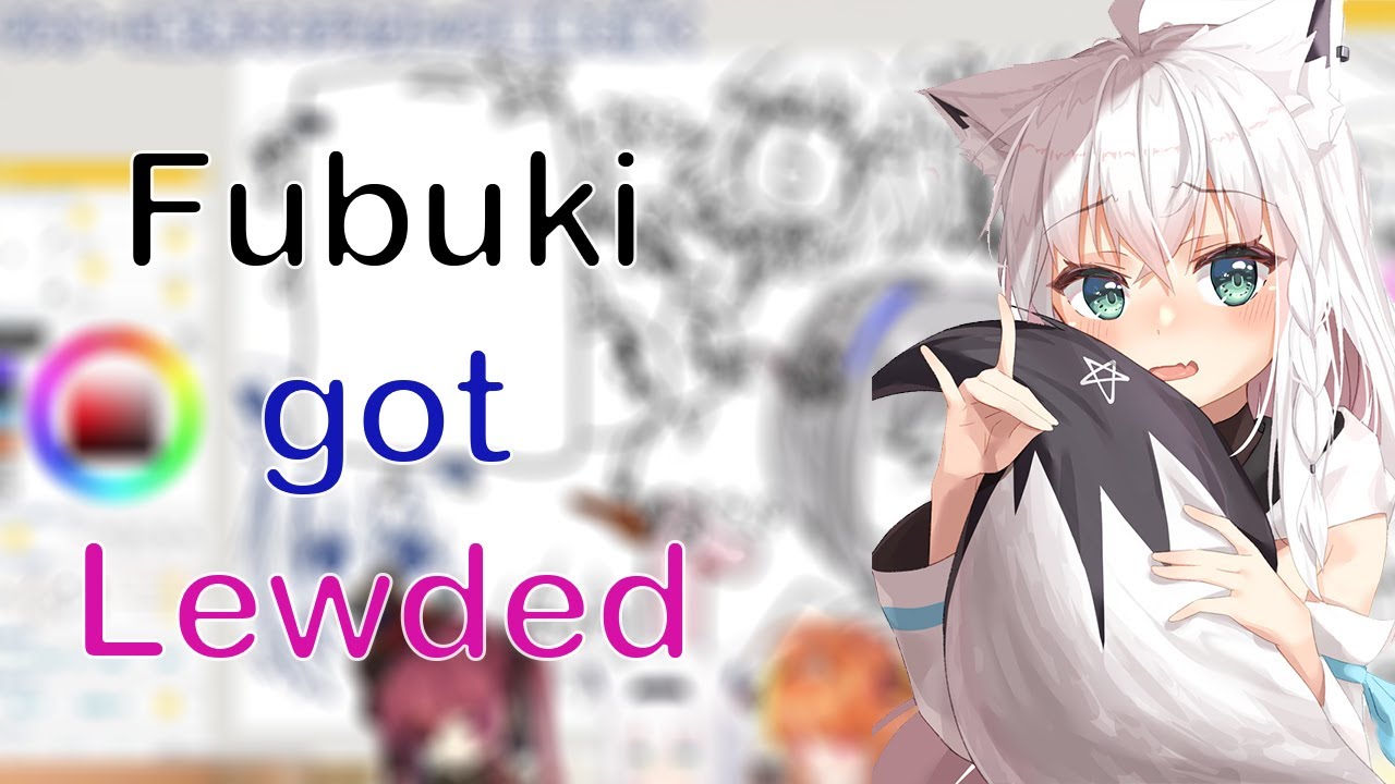 Fubuki got LEWDED by fans!!!!!!