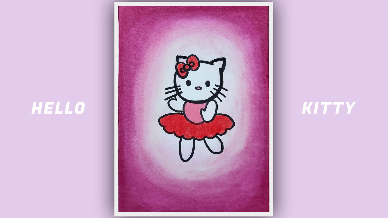 Hello Kitty Oil Pastels - Set of 24