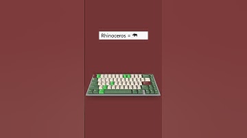 Rhinoceros 🦏 | Unicode Shortcut Key (Code 1F98F) | #computer #Symbol #typing #keyboard #tricks