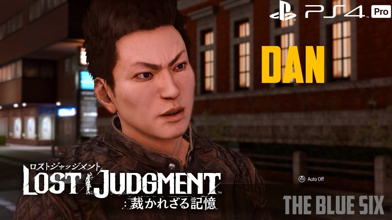 Lost Judgment - Dan Boss Fight [PS4 Pro] - YouTube