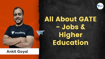 All About GATE - Jobs & Higher Education | Ankit Goyal
