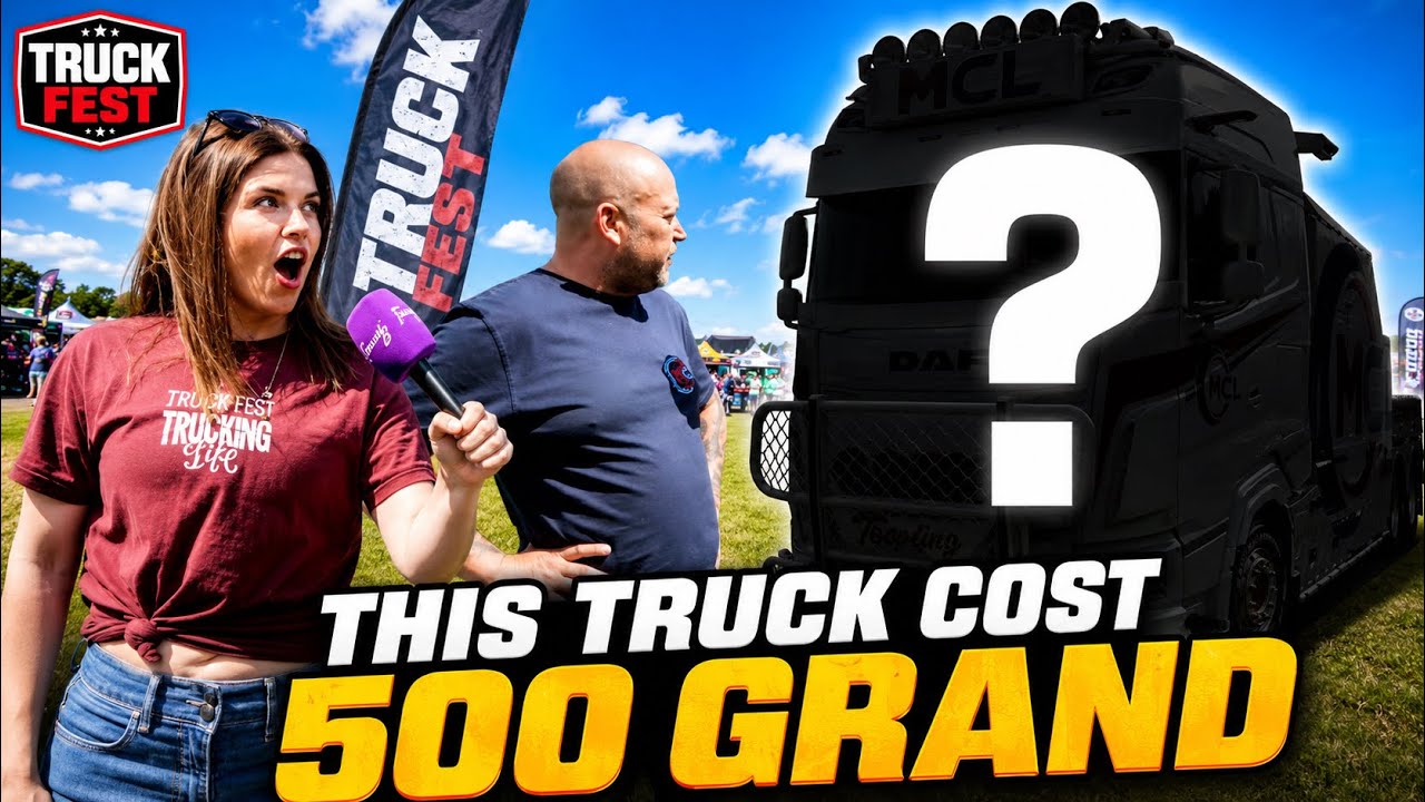 Bridie & Bertie Take On Their First UK Truck Show!