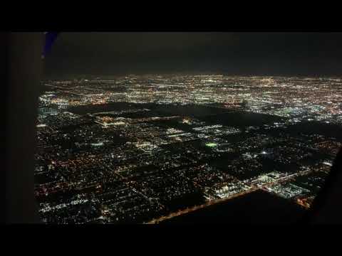 Delta Airlines Airbus A321 Takeoff From Miami Airport, Landing At Atlanta Airport Super Bowl Week