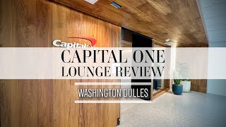 Capital One Lounge Review | Washington Dulles Airport IAD