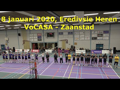 2020-01-08 VoCASA H1 - Zaanstad H1 (Volleybal Eredivisie Heren)