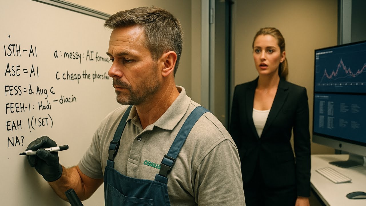 Уборщик унизил всех инженеров и спас компанию  Гендиректор не поверила своим глазам! 🎧