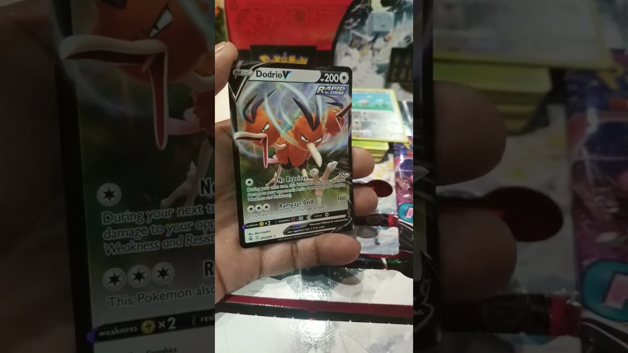 DODRIO V.    FUSION STRIKE.                    