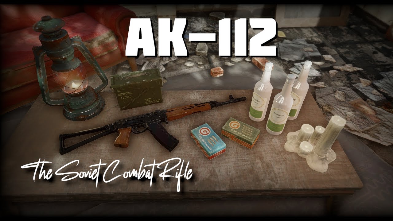 FO4 CFWF4 - The Soviet Combat Rifle (Classic Fallout AK-112) Mod ...