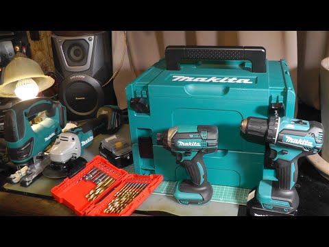 Обзор моего инструмента Makita -аккумуляторный 18V и проводной-   плюсы и минусы- что стоит купить