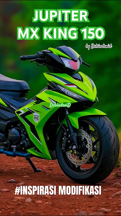 Jupiter Mx King 150 Modifikasi ala Lime Green #mxking #exciter #yamaha #fypage #viralvideo #modified