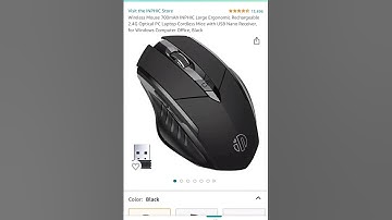 35 % off Wireless Mouse 700mAh INPHIC Large Ergonomic Rechargeable 2.4G Optical PC Laptop Cordless