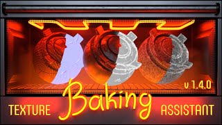Texture Baking plugin - The easy way to bake textures in Blender (v1.4.0 Baking Process)