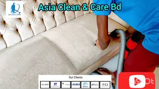 Febrics Sofa Cleaning in Asia Clean And Care Bangladesh