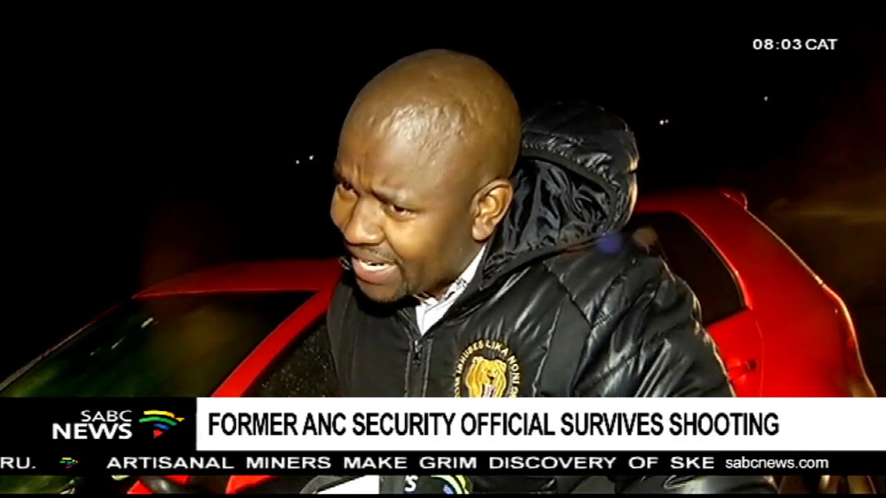 Former ANC security official survives shooting - YouTube