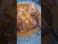 Oi, gente olha o almoço de hoje: moqueca de peixe de dar água na boca!