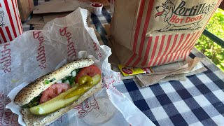 Day 22 (Part 1) - Chicago(land) | Oregon to the Midwest | Portillo’s | Vegan Chicago Style Hotdog