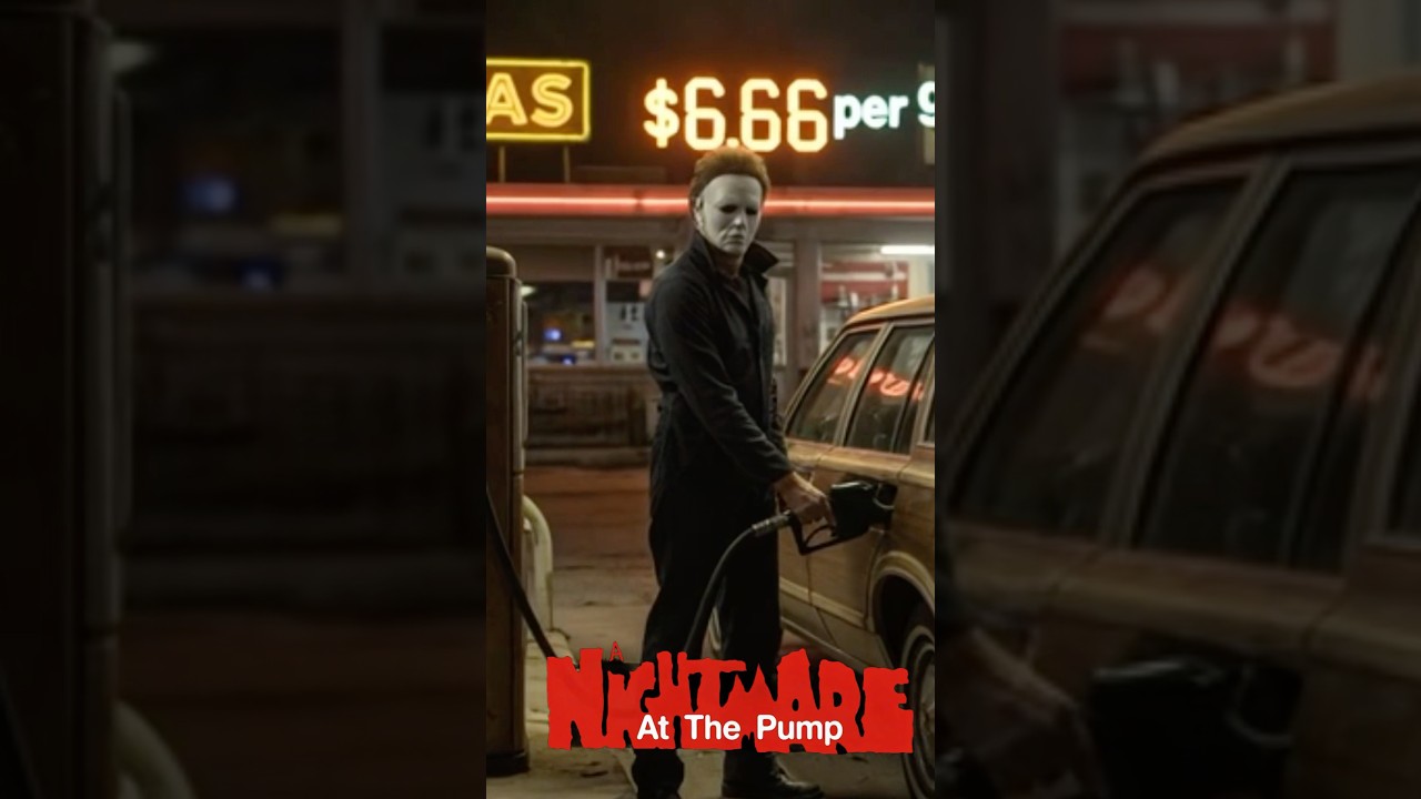 A Nightmare At The Pump | A Gas Prices Horror Story #halloween #shorts #gas #horror