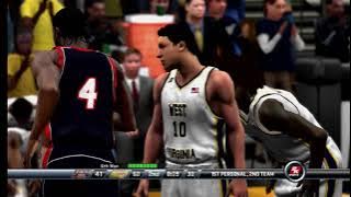 #15 Auburn Tigers vs West Virginia Mountaineers - College Hoops NCAA 2K8 Updated for 2023 Season